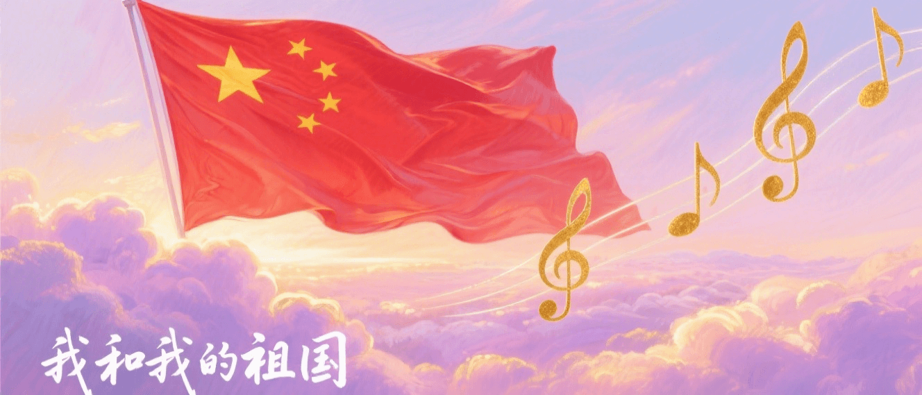 我和我的祖国 女高音曲谱